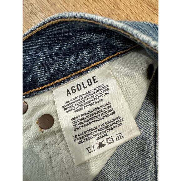 AGOLDE 90s Pinch Waist in Backdrop $198 Size 28 - Picture 6 of 12